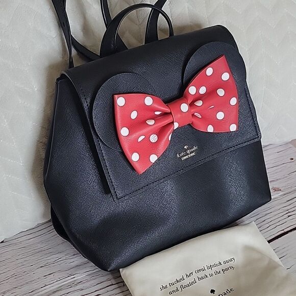 KATE SPADE X DISNEY Neema Minnie Mouse Backpack NWOT - Picture 8 of 8
